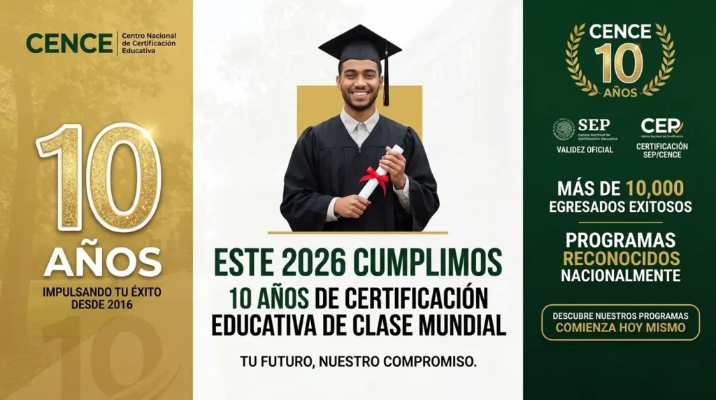 CENCE 10 AÑOS